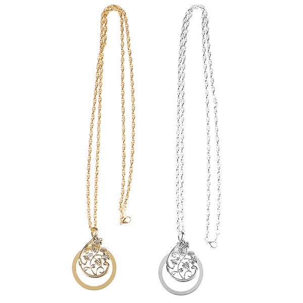 4.5x crystal necklace magnifier hanging loupe utility monocle lens coin magnifying glass necklaces pendant with metal chain, Silver
4.5x crystal necklace magnifier hanging loupe utility monocle lens coin magnifying glass necklaces pendant with metal chain, Silver