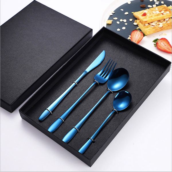 simple modern korea style flatware stainless steel tableware rainbow pvd finishing knife spoon fork set with gift box
simple modern korea style flatware stainless steel tableware rainbow pvd finishing knife spoon fork set with gift box
