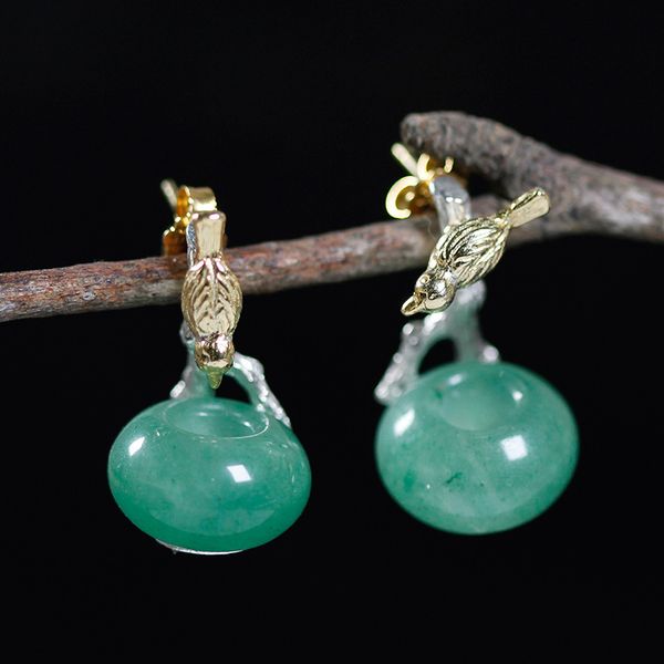 inature 925 sterling silver natural aventurine cute drinking bird drop earrings for women fashion animal jewelry
inature 925 sterling silver natural aventurine cute drinking bird drop earrings for women fashion animal jewelry