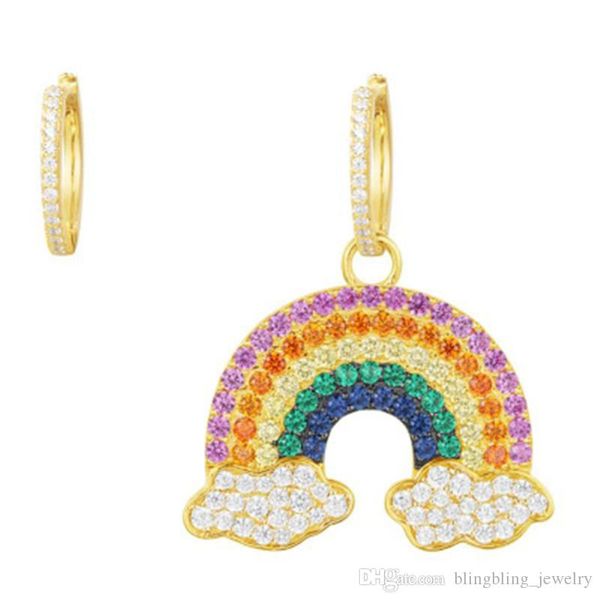 european and american foreign trade fashion silver jewelry rainbow earrings asymmetrical fashion personality earrings women's preferred, Golden;silver
european and american foreign trade fashion silver jewelry rainbow earrings asymmetrical fashion personality earrings women's preferred, Golden;silver