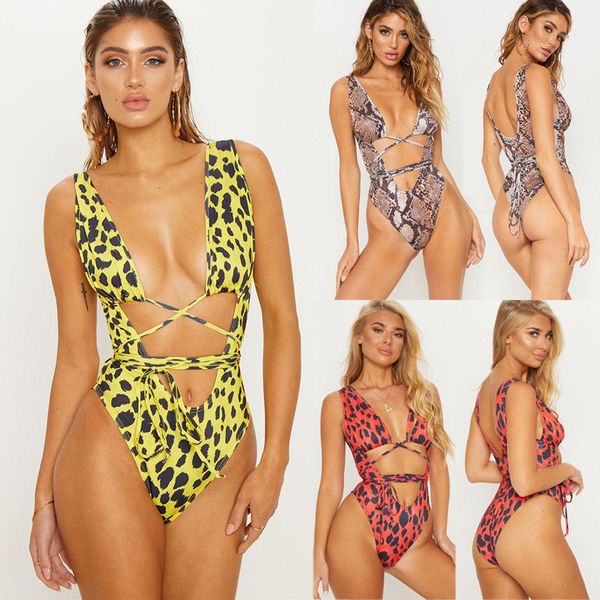 hirigin leopard 2020 women one piece swimsuit bandage swimwear new push up padded monokini summer beachwear bathing suit, White;black
hirigin leopard 2020 women one piece swimsuit bandage swimwear new push up padded monokini summer beachwear bathing suit, White;black