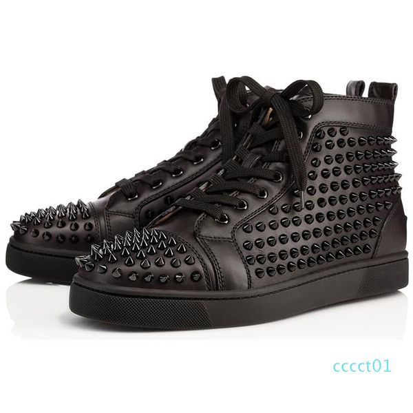 2019 designer shoes studded spikes flats shoes red bottoms shoes mens womens party lovers genuine leather sneakers size 36-46l11 ct01, Black
2019 designer shoes studded spikes flats shoes red bottoms shoes mens womens party lovers genuine leather sneakers size 36-46l11 ct01, Black