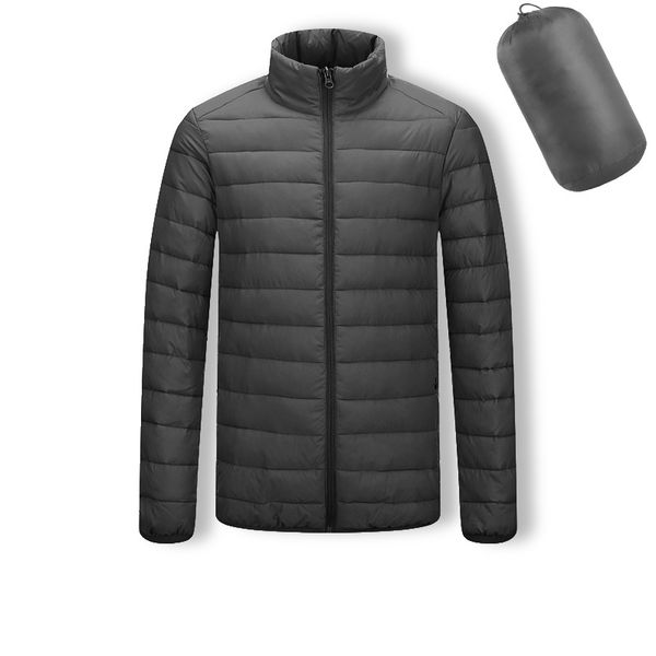 2019 autumn winter parka men hooded windproof waterproof warm portable jacket casual lightweight slim coat men clothes, Black
2019 autumn winter parka men hooded windproof waterproof warm portable jacket casual lightweight slim coat men clothes, Black
