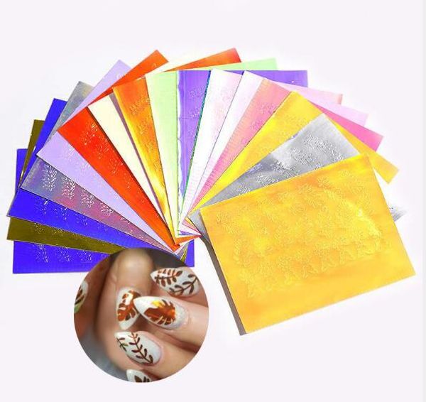 16 sheets/set aurora flame nail sticker holographic colorful fire reflections nail decal self-adhesive foils diy nail art decoration, Black
16 sheets/set aurora flame nail sticker holographic colorful fire reflections nail decal self-adhesive foils diy nail art decoration, Black