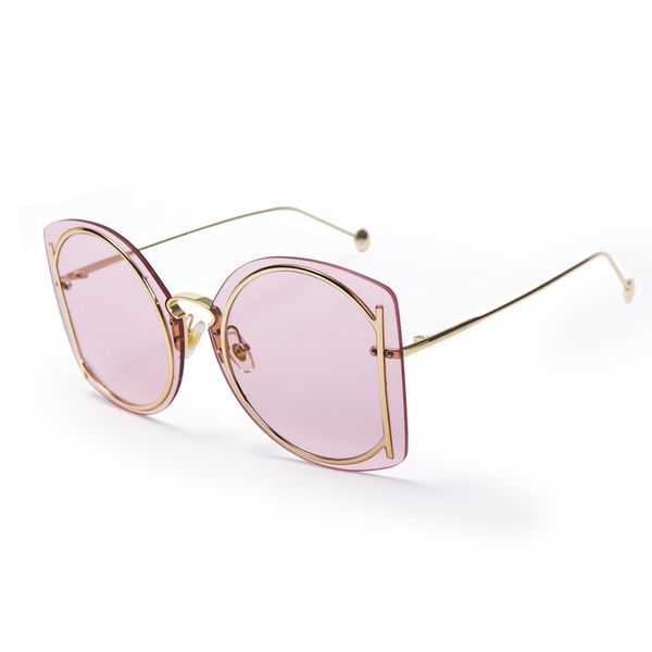 2019 new designer sunglasses for women big sun glasses 6 colors metal round frame luxury eyeglasses uv400, White;black
2019 new designer sunglasses for women big sun glasses 6 colors metal round frame luxury eyeglasses uv400, White;black