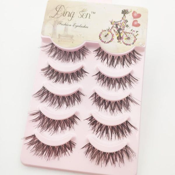 5 pairs handmade natural thick false eyelashes cross eyelashes lashes crisscross fake eye lashes
5 pairs handmade natural thick false eyelashes cross eyelashes lashes crisscross fake eye lashes