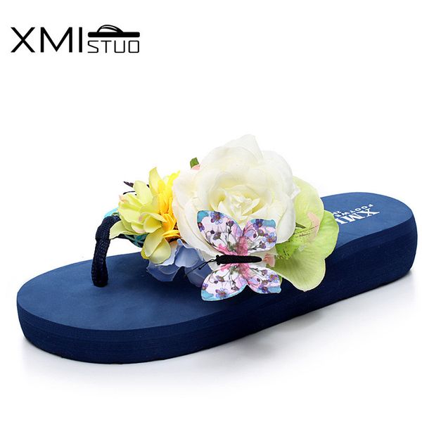 xmistuo flip flops female summer beach shoes are a non slip flower pinch slope with thick bottom cute sweet series slippers, Black
xmistuo flip flops female summer beach shoes are a non slip flower pinch slope with thick bottom cute sweet series slippers, Black