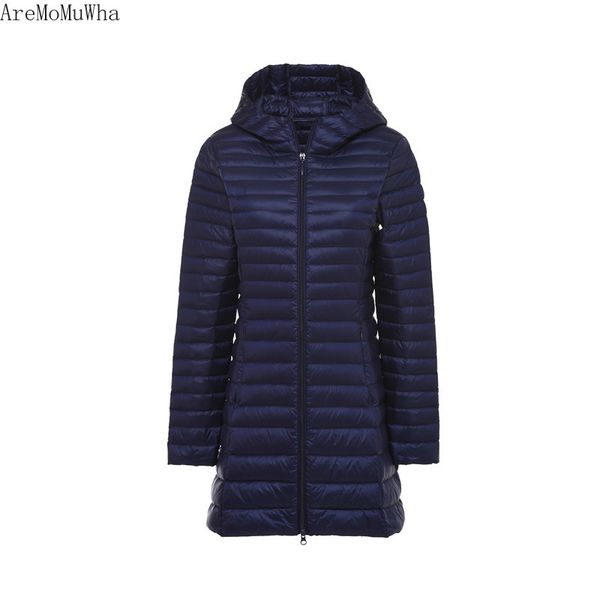 aremomuwha 2019 autumn winter new women's lightweight down jacket women's long section korean version hooded down jacketqx1068, Black
aremomuwha 2019 autumn winter new women's lightweight down jacket women's long section korean version hooded down jacketqx1068, Black