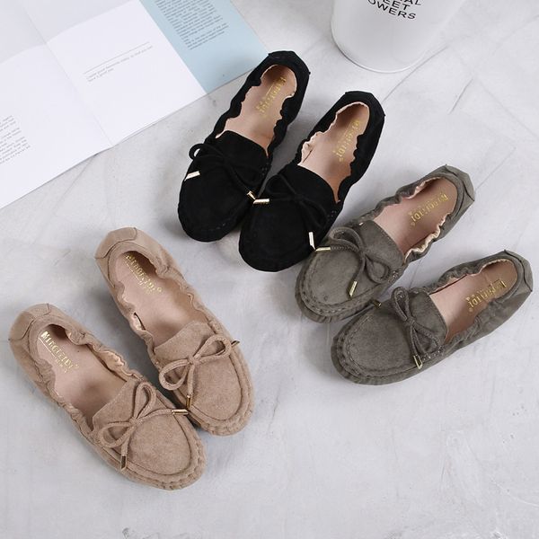 flats shoes woman 2020 spring moccasins female faux suede soft roll egg peas ballet flats female loafers oxford shoes plus size, Black
flats shoes woman 2020 spring moccasins female faux suede soft roll egg peas ballet flats female loafers oxford shoes plus size, Black