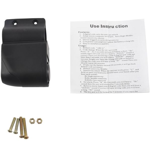 new bicycle abc alarm motorbike alarm security bike lock moped bike anti-theft lock alarm bicycle siren bicycle accessories bike locks
new bicycle abc alarm motorbike alarm security bike lock moped bike anti-theft lock alarm bicycle siren bicycle accessories bike locks