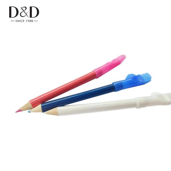 new 3pcs 8.5cm tailor's pencil tailor dressmaker craft garment point color pencils temporary marking sewing accessories, Black
new 3pcs 8.5cm tailor's pencil tailor dressmaker craft garment point color pencils temporary marking sewing accessories, Black