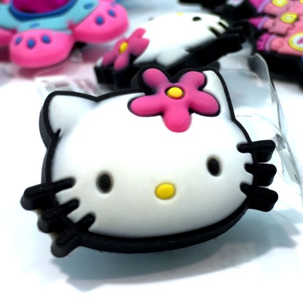 1pcs hello kitty cartoon shoe charms accessories party home decoretion kids children gift fashion, White;pink
1pcs hello kitty cartoon shoe charms accessories party home decoretion kids children gift fashion, White;pink