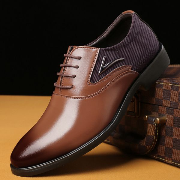 microfiber leather oxford shoes for men casual shoes men business luxury lace up pointed toe formal shoe for male, Black
microfiber leather oxford shoes for men casual shoes men business luxury lace up pointed toe formal shoe for male, Black