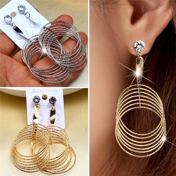 imixlot exaggerated big circles golden silver women hoop earrings simple personality ear jewelry
imixlot exaggerated big circles golden silver women hoop earrings simple personality ear jewelry