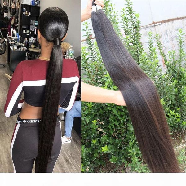 40 inch brazilian human hair bundle weaves straight unprocessed virgin hair 1 2 3 4pcs long human hair weft extensions natural color, Black
40 inch brazilian human hair bundle weaves straight unprocessed virgin hair 1 2 3 4pcs long human hair weft extensions natural color, Black