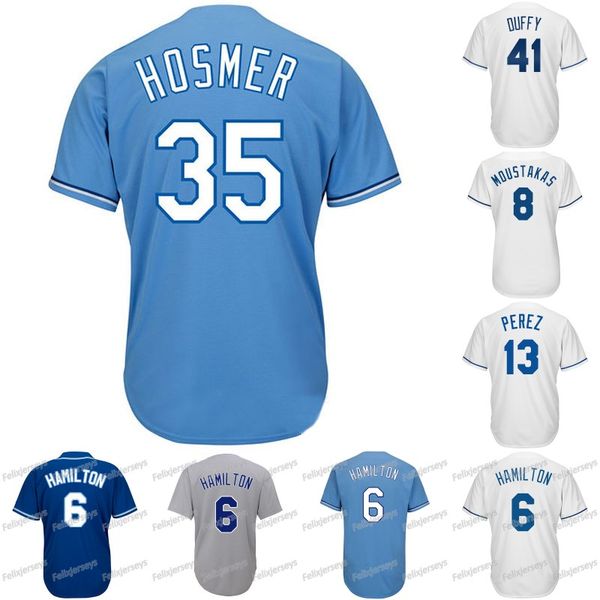 Kansas City Jersey 6 Billy Hamilton 15 Whit Merrifield 13 Salvador Perez 35 Eric Hosmer 41 Danny Duffy 58 Scott Barlow Baseball Jerseys
Kansas City Jersey 6 Billy Hamilton 15 Whit Merrifield 13 Salvador Perez 35 Eric Hosmer 41 Danny Duffy 58 Scott Barlow Baseball Jerseys