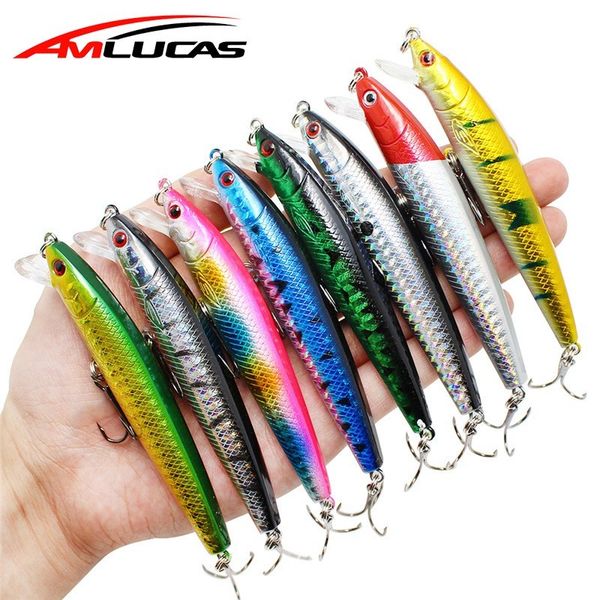 amlucas fishing lure hard bait 9.5cm 9g minnow crankbait wobblers peche bass artificial baits pike carp lures swimbait ww165
amlucas fishing lure hard bait 9.5cm 9g minnow crankbait wobblers peche bass artificial baits pike carp lures swimbait ww165