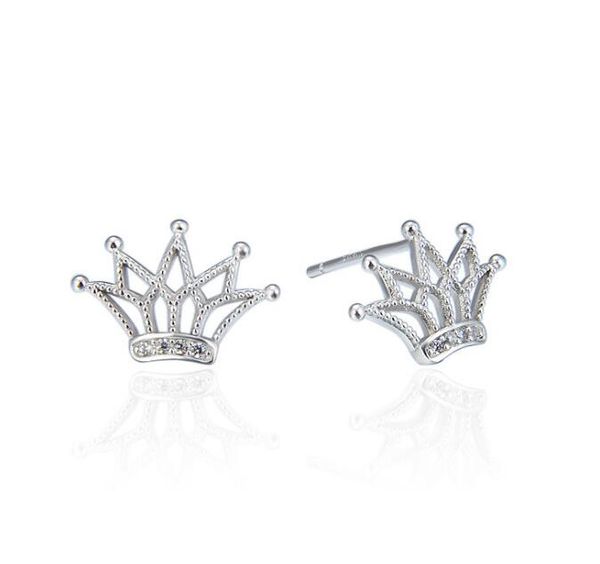 new crown studs real 925 sterling silver cz simulated diamond zirconia stud earrings korean jewelry earring wholesale, Golden;silver
new crown studs real 925 sterling silver cz simulated diamond zirconia stud earrings korean jewelry earring wholesale, Golden;silver