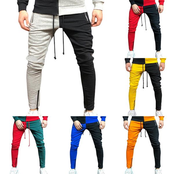 hip hop patchwork jogger zipper pencil sweatpants drawstring waist trousers men casual sport track pants gym pants streetwear, Black
hip hop patchwork jogger zipper pencil sweatpants drawstring waist trousers men casual sport track pants gym pants streetwear, Black