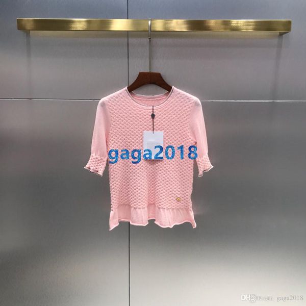 high end женщины девушки вязаные летние рубашки ice slik круглый вырез свитер женский жаккард тонкий с коротким рукавом тройники рубашки топ, White
high end женщины девушки вязаные летние рубашки ice slik круглый вырез свитер женский жаккард тонкий с коротким рукавом тройники рубашки топ, White