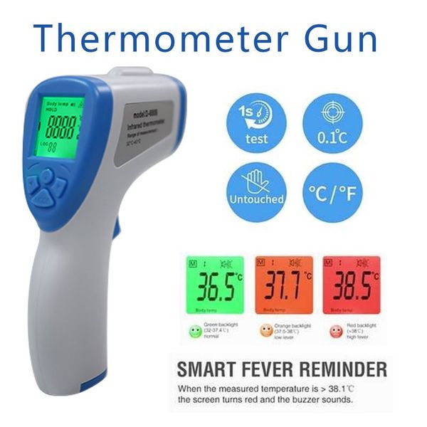 

Термометр, бесконтактный цифровой инфракрасный температурный пистолет с подсветкой цифровой пирометр профессиональный ЖК-дисплей экран a112