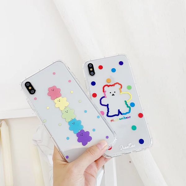ins korea super fire candy color bear phone case for iphone xs max xr x 6 6s 7 8 plus cute wave point clear soft tpu back cover
ins korea super fire candy color bear phone case for iphone xs max xr x 6 6s 7 8 plus cute wave point clear soft tpu back cover