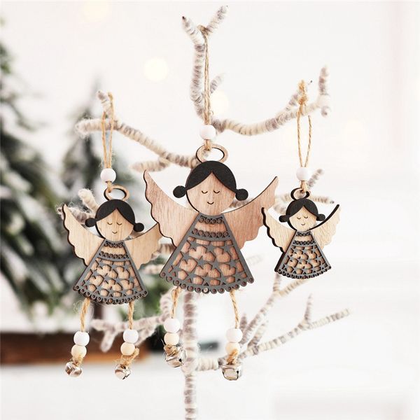 christmas decorations nordic half-hollow wooden angel hanging windbell xmas tree decorations christmas decoration for home
christmas decorations nordic half-hollow wooden angel hanging windbell xmas tree decorations christmas decoration for home