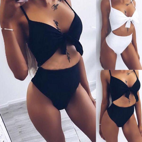 women bandage solid color summer swimsuit push up padded bikini swimwear bathing one piece monokini
women bandage solid color summer swimsuit push up padded bikini swimwear bathing one piece monokini