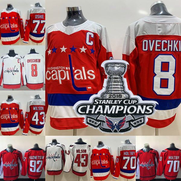 Alex Ovechkin 2018 Stanley Cup Champions Washington Capitals Nicklas Backstrom Braden Holtby John Carlson T.J. Oshie Evgeny Kuznetsov Jersey
Alex Ovechkin 2018 Stanley Cup Champions Washington Capitals Nicklas Backstrom Braden Holtby John Carlson T.J. Oshie Evgeny Kuznetsov Jersey