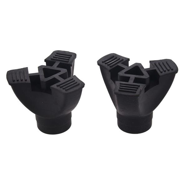 2x walking stick end tripod cane tip self standing rubber non-slip end bottom trekking poles
2x walking stick end tripod cane tip self standing rubber non-slip end bottom trekking poles