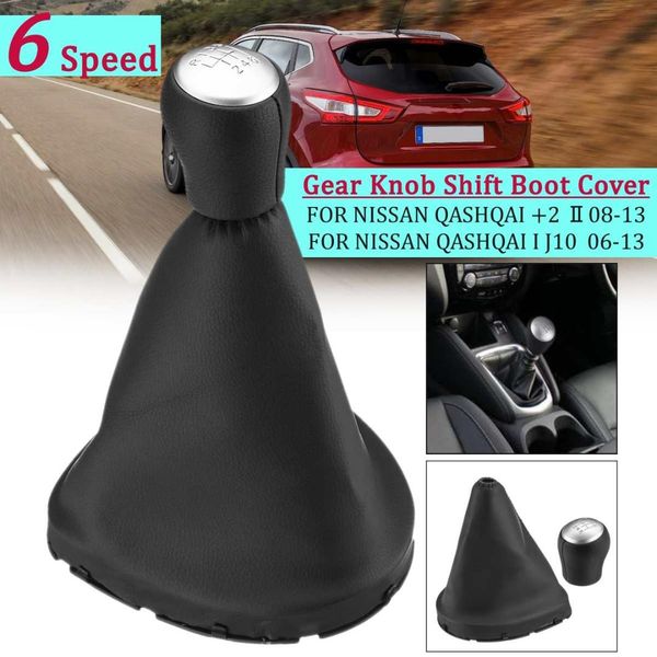 6 speed car gear shift knob for qashqai i j10 qashqai +2 2006 2007 2008 2009 2010 2011 2012 2013 car stick level leather
6 speed car gear shift knob for qashqai i j10 qashqai +2 2006 2007 2008 2009 2010 2011 2012 2013 car stick level leather