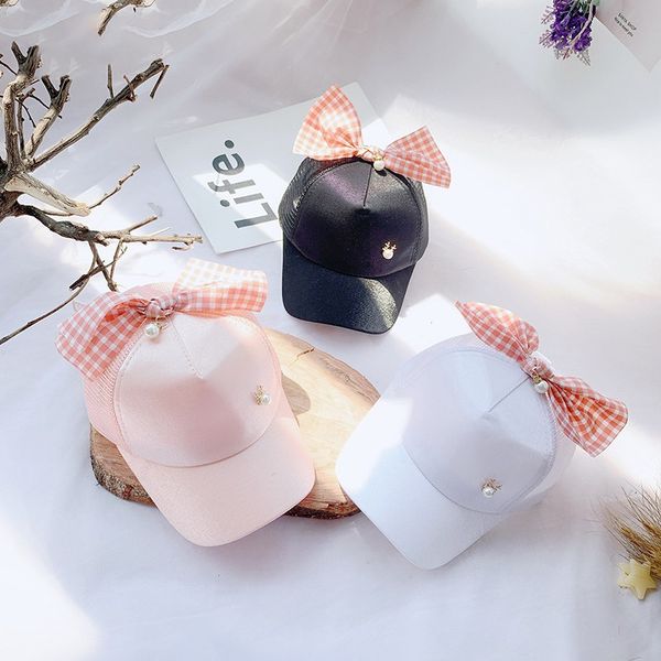 children girls boys sweet bow baseball cap spring summer baby ear pearl big bow kids sun hat snapback hip hop caps, Yellow
children girls boys sweet bow baseball cap spring summer baby ear pearl big bow kids sun hat snapback hip hop caps, Yellow