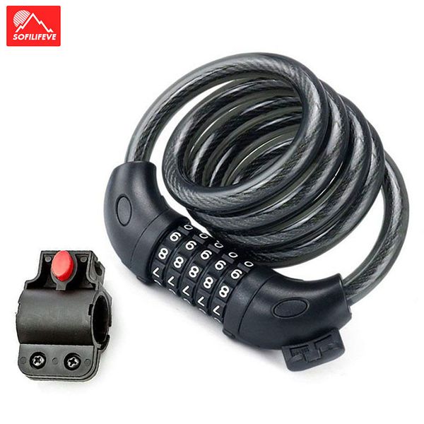 anti theft bike lock password 120cm mtb road bike locker bicycle code lock holder safety bicycle cable cycling accessories
anti theft bike lock password 120cm mtb road bike locker bicycle code lock holder safety bicycle cable cycling accessories