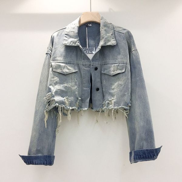 new jean jacket women short hole ladies denim coat spring autumn women jacket 8wt029, Black;brown
new jean jacket women short hole ladies denim coat spring autumn women jacket 8wt029, Black;brown