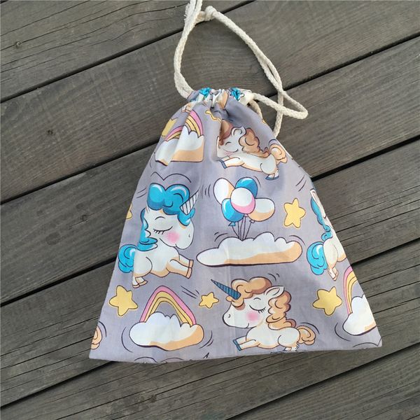 yile 1pc cotton drawstring clothing sorted pouch party gift bag printed unicorn rinbow clouds grey base n9205d
yile 1pc cotton drawstring clothing sorted pouch party gift bag printed unicorn rinbow clouds grey base n9205d