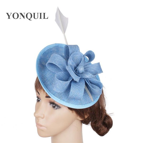 new elegant women feathers flower chic fascinator imitation sinamay hat wedding lady party millinery hat with feather hair band jclzl, White
new elegant women feathers flower chic fascinator imitation sinamay hat wedding lady party millinery hat with feather hair band jclzl, White