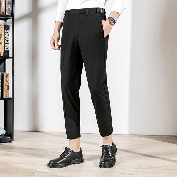 2020 spring korean business dress pants men casual slim classic office social suit pants costume homme wedding trousers 28-38, White;black
2020 spring korean business dress pants men casual slim classic office social suit pants costume homme wedding trousers 28-38, White;black