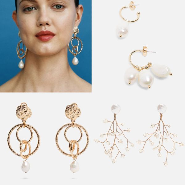 vedawas boho pearls shells earrings 2019 summer beach statement handmade drop dangle earrings for women party gifts xg2955, Silver
vedawas boho pearls shells earrings 2019 summer beach statement handmade drop dangle earrings for women party gifts xg2955, Silver