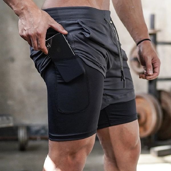 2020 new men's running shorts two-in-one sports shorts double-layer quick-drying sports jogging fitness running, Black;blue
2020 new men's running shorts two-in-one sports shorts double-layer quick-drying sports jogging fitness running, Black;blue