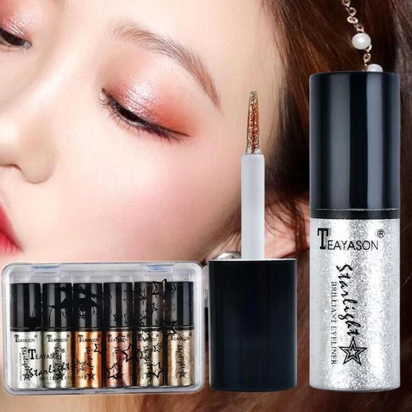 6pcs professional shiny eye liner pen women silver eye eyeliner beauty makeup gold liquid makeup glitter color rose b0z2
6pcs professional shiny eye liner pen women silver eye eyeliner beauty makeup gold liquid makeup glitter color rose b0z2