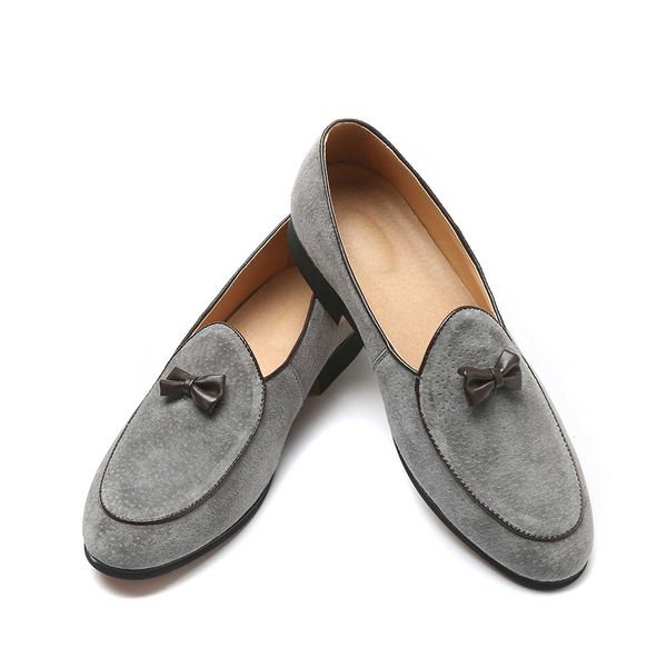 2019 men fashion suede leather doug shoes casual moccasin flat bowknot slip-on driver shoes dress loafers night club r6321, Black
2019 men fashion suede leather doug shoes casual moccasin flat bowknot slip-on driver shoes dress loafers night club r6321, Black
