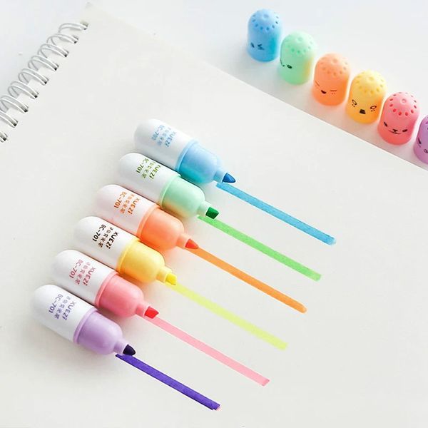 48 pcs/lot mini highlighter amazing face marker pens stationery office school supplies, Black;red
48 pcs/lot mini highlighter amazing face marker pens stationery office school supplies, Black;red