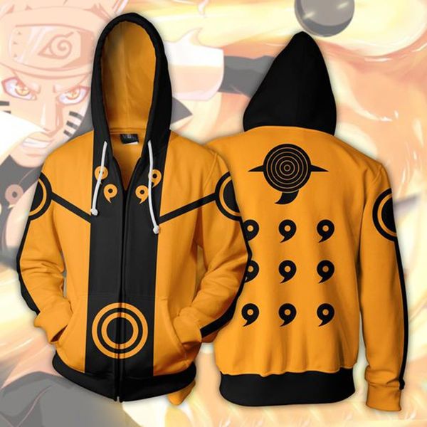 clothes uzumaki cos autumn and winter hooded sweatshirt coat couple parent-child role-playing, Black
clothes uzumaki cos autumn and winter hooded sweatshirt coat couple parent-child role-playing, Black