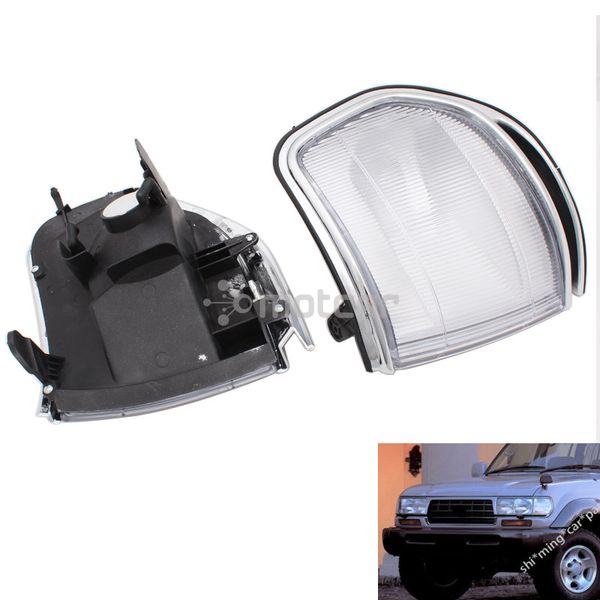 car side light clear lens front headlight corner turn signal light marker lamp for land cruiser lc80 fzj80 4500 1991-1997
car side light clear lens front headlight corner turn signal light marker lamp for land cruiser lc80 fzj80 4500 1991-1997