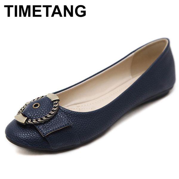 timetang flat shoes women shallow mouth buckle ballerina flats wedding shoes flat heel ladies casual plus size 35-41 c140, Black
timetang flat shoes women shallow mouth buckle ballerina flats wedding shoes flat heel ladies casual plus size 35-41 c140, Black