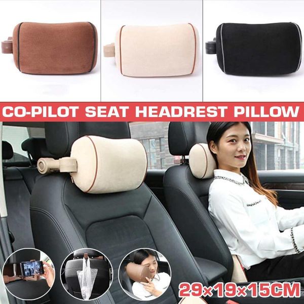 3 colors car seat headrest head neck pillow comfortable soft pad neck rest support cushion car pillow bracket design
3 colors car seat headrest head neck pillow comfortable soft pad neck rest support cushion car pillow bracket design