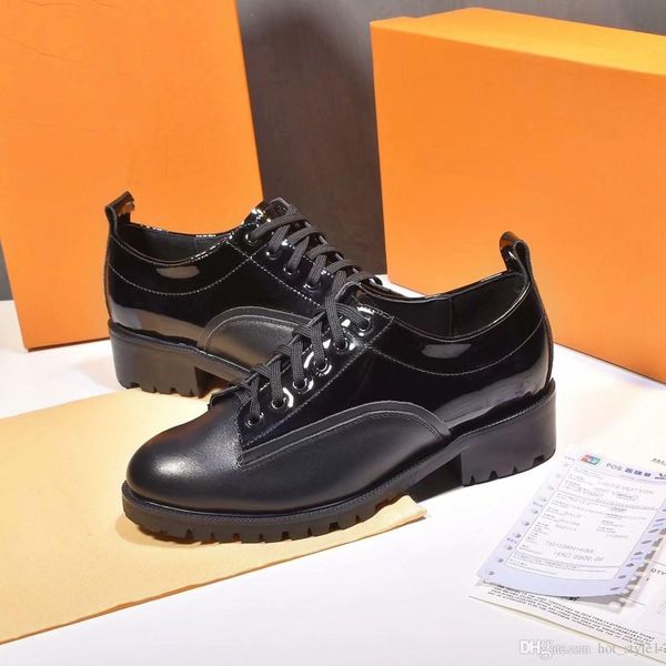 early spring comfortbale leather single shoes femal chunky heel lace up dress shoes woman classical brand luxury casual shoes, Black
early spring comfortbale leather single shoes femal chunky heel lace up dress shoes woman classical brand luxury casual shoes, Black
