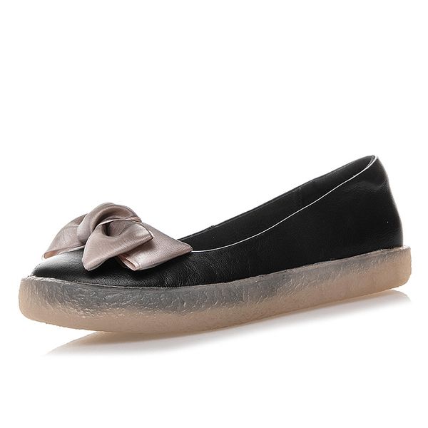 spring genuine leather tendon soft-sole versatile fashion shoes women's shoes shallow mouth retro flat large size women's, Black
spring genuine leather tendon soft-sole versatile fashion shoes women's shoes shallow mouth retro flat large size women's, Black