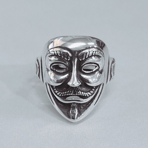 hip-hop fashion personality retro ring ring opening domineering fashion to do the old thai silver face mask men's rings
hip-hop fashion personality retro ring ring opening domineering fashion to do the old thai silver face mask men's rings