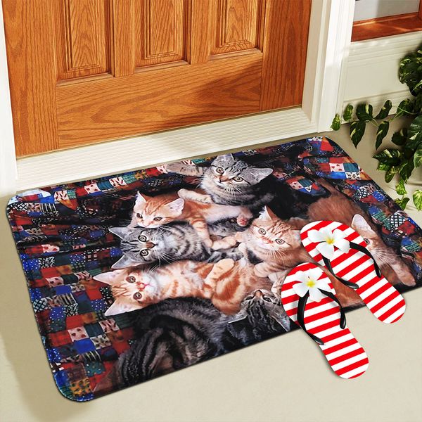 3d cat print soft doormat hallway carpet anti-slip kitchen bathroom bedroom foyer home decoration floor mat 60cmx40cm 50cmx80cm
3d cat print soft doormat hallway carpet anti-slip kitchen bathroom bedroom foyer home decoration floor mat 60cmx40cm 50cmx80cm